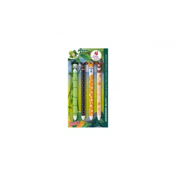 JOLLY gél toll állatmintákkal 0,5 mm kék, 4 darab (7005-0005)