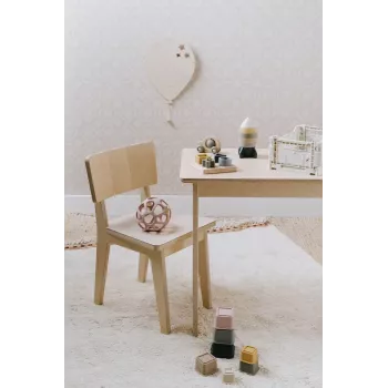 BABY'S ONLY szilikon rágólabda, 0+ hónap, órózsaszín