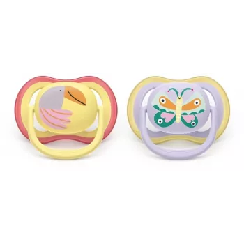 Philips Avent Ultra Air cumi 0-6 hónapos, 2 darabos csomag, kék és zöld