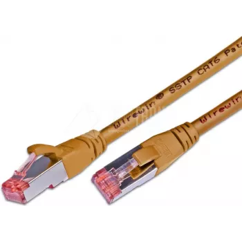 Wirewin CAT6 S/FTP LSOH patch kábel 7,0 m barna PKW-PIMF-KAT6 7.0 BR