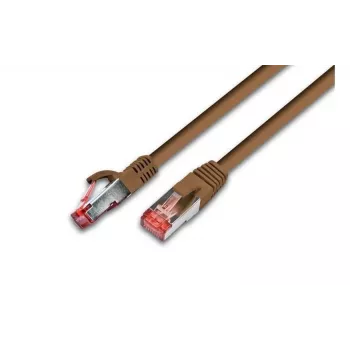 Wirewin CAT6 S/FTP LSOH patch kábel 7,0 m barna PKW-PIMF-KAT6 7.0 BR
