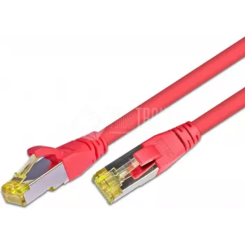 Wirewin PKW-PIMF-KAT6A 4.0 RT 4m Cat6a S/FTP hálózati kábel, piros