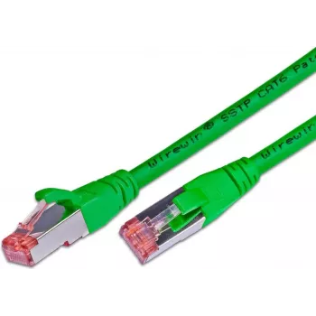 Wirewin PKW-PIMF-KAT6A Cat6a S/FTP hálózati kábel, RJ45, 3m, zöld PKW-PIMF-KAT6A 3.0 GN