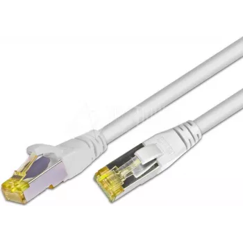 Wirewin PKW-PIMF-KAT6A 0.5 WS Cat6a S/FTP patchkábel, 0,5 m, fehér