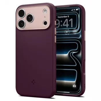Spigen Nano Pop Mag MagSafe tok iPhone 18 Pro Max / 17 Pro Max – Burgundy Bean
