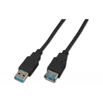 Wirewin USB 3.0 A-A MF 3.0 SW USB kábel 3 m USB 3.2 Gen 1 (3.1 Gen 1) USB A fekete