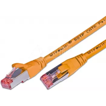 Wirewin Cat6 S/FTP LSOH patch kábel, 1,0 m, narancssárga PKW-PIMF-KAT6 1.0 OR
