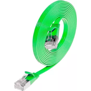 Wirewin SLIM S6 7,5 m zöld Cat.6 Slim STP patchkábel (PKW-STP-SLIM-KAT6 7.5 GN)