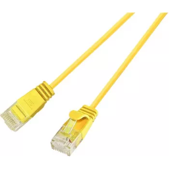 Wirewin Cat.6 SLIM-Light patchkábel, U/UTP, 0,15 m, sárga PKW-LIGHT-K6 0.15 GE
