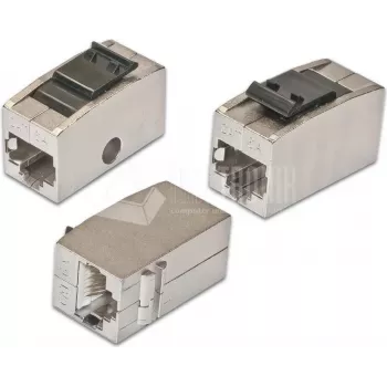 Wirewin TKS csatlakozó CAT6A Keystone adapter RJ45 aljzat-aljzat STP 1:1