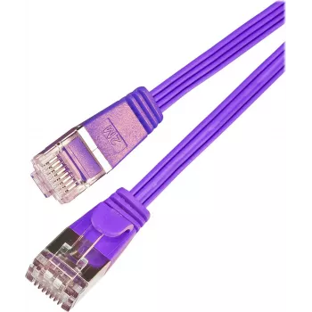 Wirewin Triotronik Cat6 U/FTP Slim patchkábel 1 m lila PKW-STP-SLIM-KAT6 1.0 VT