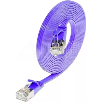 Wirewin SLIM STP hálózati kábel lila 0,1 m Cat6 S/UTP (STP) (PKW-STP-SLIM-KAT6 0.1 VT)