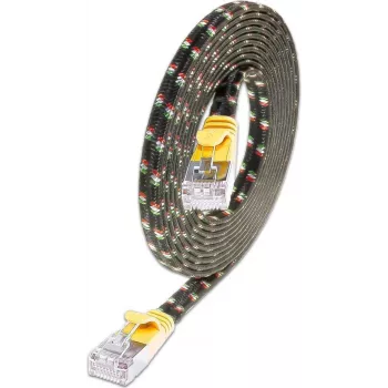 Wirewin SLIM ST6 5 GE - Cat.6 SLIM-Tough kábel, F/FTP, 5,0 m, sárga PKW-TOUGH-STP-K6 5.0 GE