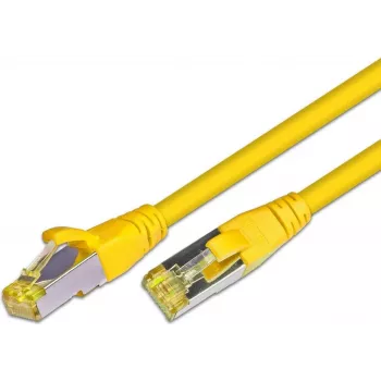 Wirewin PKW-PIMF-KAT6A 1 m Cat6a S/FTP (S-STP) hálózati kábel, sárga PKW-PIMF-KAT6A 1.0 GE