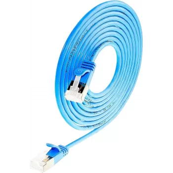Wirewin Cat 6a U/FTP Slim Ethernet patchkábel 2 m kék PKW-LIGHT-STP-K6A 2.0 BL