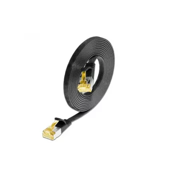 Wirewin Cat6a U/FTP Slim patchkábel, RJ45, 2m, fekete PKW-STP-SLIM-K6A 2.0 SW