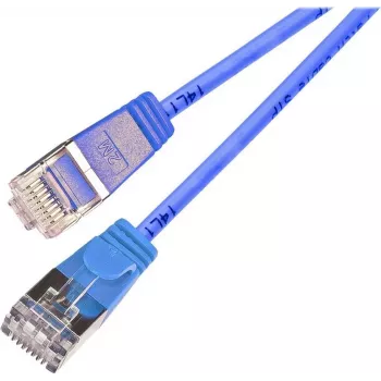Wirewin Triotronik PKW-LIGHT-STP-K6 1.0 BL Cat6 STP patchkábel, 1 m, kék