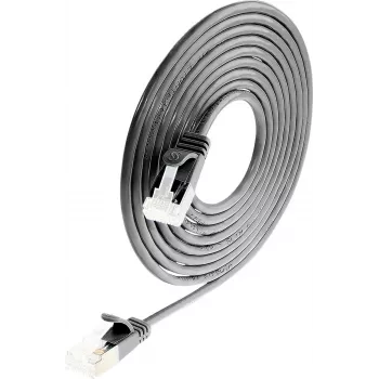 Wirewin Slim patchkábel U/FTP Cat 6a fekete 7,0 m PKW-LIGHT-STP-K6A 7.0 SW