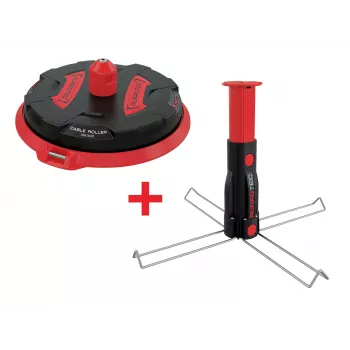 Runpotec Professional kábeltekercselő multifunkciós tüskével készlet 10174