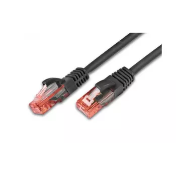 Wirewin PKW-UTP-KAT6 0,5 SW Cat6 U/UTP hálózati patchkábel, 0,5 m, fekete
