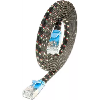 Wirewin Cat.6 SLIM-Tough patchkábel F/FTP 0,5 m kék PKW-TOUGH-STP-K6 0.5 BL