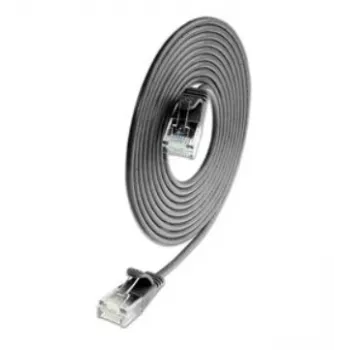 Wirewin SLIM CAT6A 10 Gigabit Slim patchkábel, U/UTP, 3,6 mm átmérő, fekete, 1,5 m SLIM-L-UU-K6A 1.5 BK