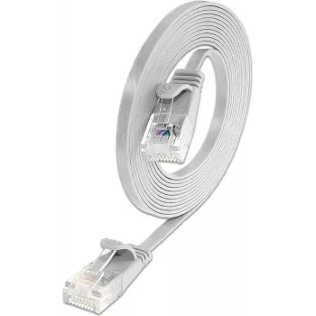 Wirewin Cat.6 Slim U/UTP patchkábel, 1,0 m, fehér PKW-SLIM-KAT6 1.0 WS