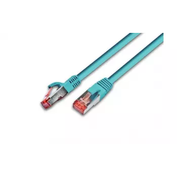 Wirewin CAT6 S/FTP LSOH patchkábel 4 m türkiz PKW-PIMF-KAT6 4.0 TK