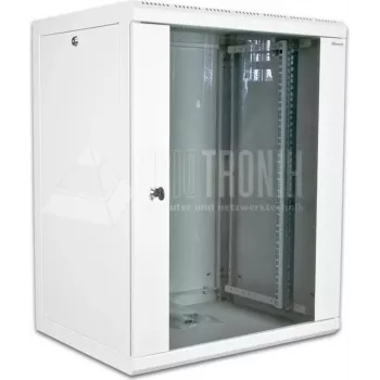 Wirewin 19 inch fali ház, egyrészes, 600x560 mm, 9U (WCAB 600X560X9U)