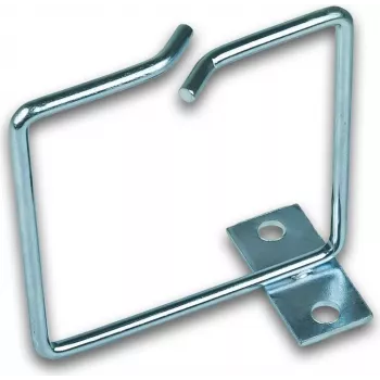 Wirewin fém kábelmenedzsment gyűrű 80x80 mm, bal oldali rögzítés, fekete KFH 80X80 LF/FG