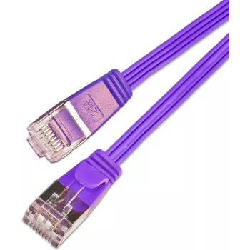 Wirewin SLIM STP hálózati kábel lila 1,5 m Cat6 S/UTP (STP) PKW-STP-SLIM-KAT6 1.5 VT
