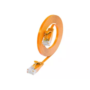 Wirewin Cat.6 Slim U/UTP patchkábel, 0,25 m, narancssárga PKW-SLIM-KAT6 0.25 OR