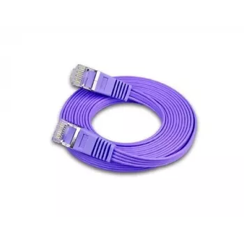Wirewin Triotronik Cat6 U/FTP Slim patchkábel, 10 m, lila PKW-STP-SLIM-KAT6 10.0 VT