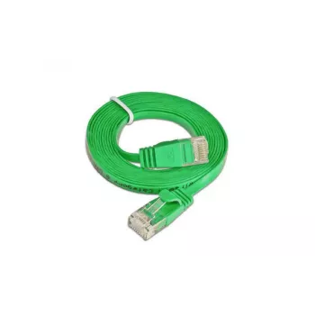Wirewin Cat.6 Slim Ethernet patchkábel U/UTP 15 m zöld PKW-SLIM-KAT6 15.0 GN