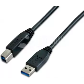 Wirewin USB 3.0 A-B kábel 0,5 m fekete USB 3.0 A-B MM 0,5 SW