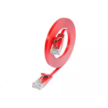 Wirewin Cat.6 Slim Ethernet patchkábel U/UTP 15 m piros PKW-SLIM-KAT6 15.0 RT