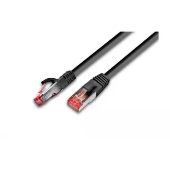 Wirewin Cat.5e F/UTP 2 m hálózati kábel, RJ45, fekete PKW-STP-K5E 2.0 SW