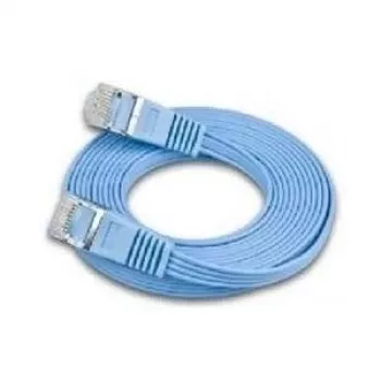 Wirewin Triotronik Cat 6 U/FTP Slim patchkábel, 20 m, RJ-45 dugó-dugó, kék PKW-STP-SLIM-KAT6 20.0 BL