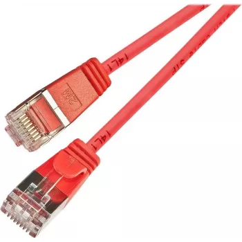 Wirewin Triotronik PKW-LIGHT-STP-K6 0,15 RT - Cat6 F/FTP patchkábel, RJ45, piros, 0,15 m