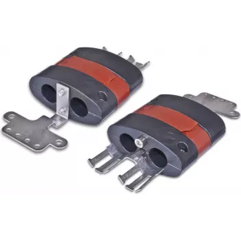 Optotec szilikon hidegzselé kábelbevezető tömítéskészlet 2 kábelhez (12-20mm), ovális FTTx (FOCUS-ODCKIT-CCSO-2X20)