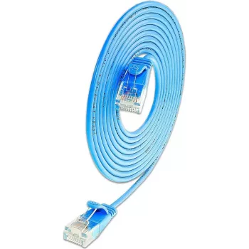 Wirewin SLIM UL6 7,5 m kék Cat.6 Slim-Light patchkábel U/UTP PKW-LIGHT-K6 7.5 BL