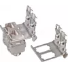 Wirewin DIN sín tartó 2 Keystone aljzathoz, fém Keystone rendszer (WKS DIN RAIL HOLDER 2)