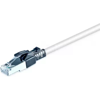 Wirewin PKW-SL-SFTP-KAT6A 1.0 SW Cat6a S/FTP hálózati patchkábel, 1 m, szürke