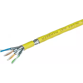 Wirewin WirewinCat.7 szerelőkábel S/FTP 1200MHz LSOH3 duplex PoE optimalizált 500m VKW SFTP K7A L3 500DXQ