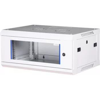 Wirewin 19 inch fali ház, egyrészes, Pro 3. generáció, 600x600 mm, világosszürke (WCAB PS3 600X600X4U)