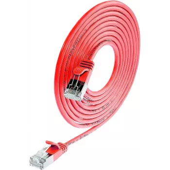 Wirewin SLIM SL6 7,5 m piros Cat.6 U/FTP Slim-Light patchkábel (PKW-LIGHT-STP-K6 7.5 RT)