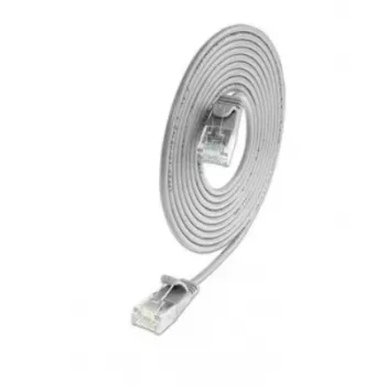 Wirewin SLIM KAT6A 10 Gigabit Light patchkábel, kerek, U/UTP, Ø 3,6 mm, szürke (SLIM-L-UU-K6A 1.5)