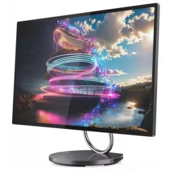 Lenovo Yoga AIO Ultra 5 125H 27 inch QHD all-in-one PC, Intel Arc grafikus kártya, 16GB RAM, 1TB SSD, Windows 11 Home, Luna Grey