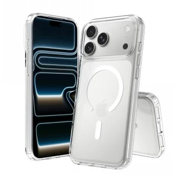 SCREENOR Bumper iPhone 18 Pro Max / 17 Pro Max MagSafe átlátszó