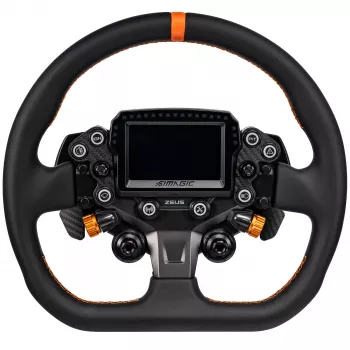 Simagic ZS-320CD bőr kormánykerék-koszorú, 320mm, agy nélkül